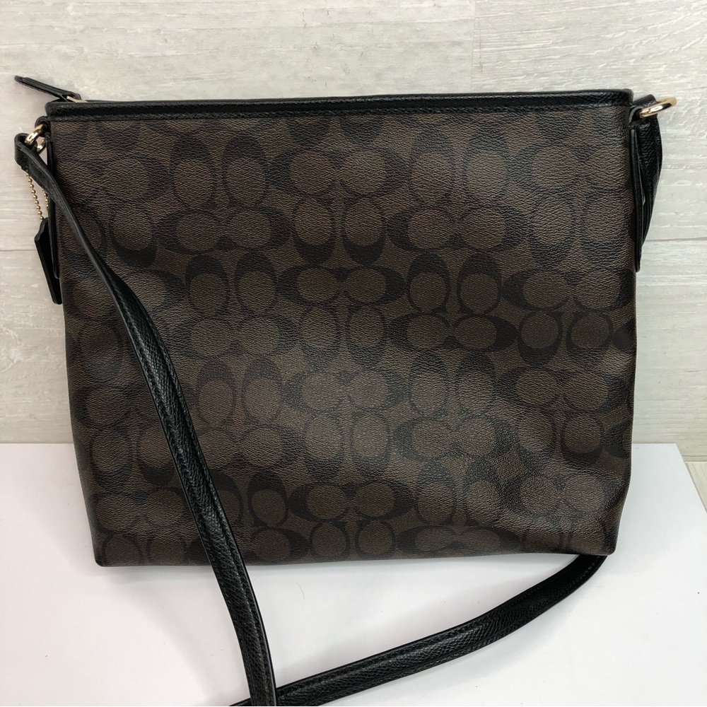 Coach Rowan File Bag In Signature Canvas - image 3